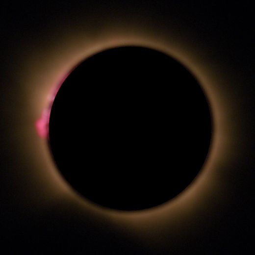 Prominences, stacked