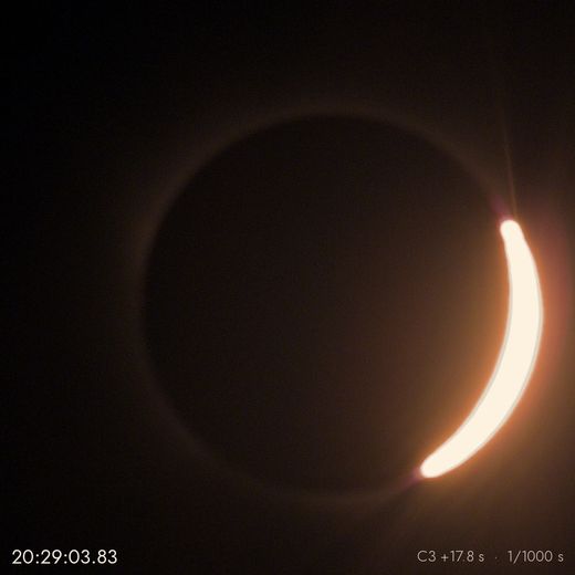 Diamond ring, 20:29:03