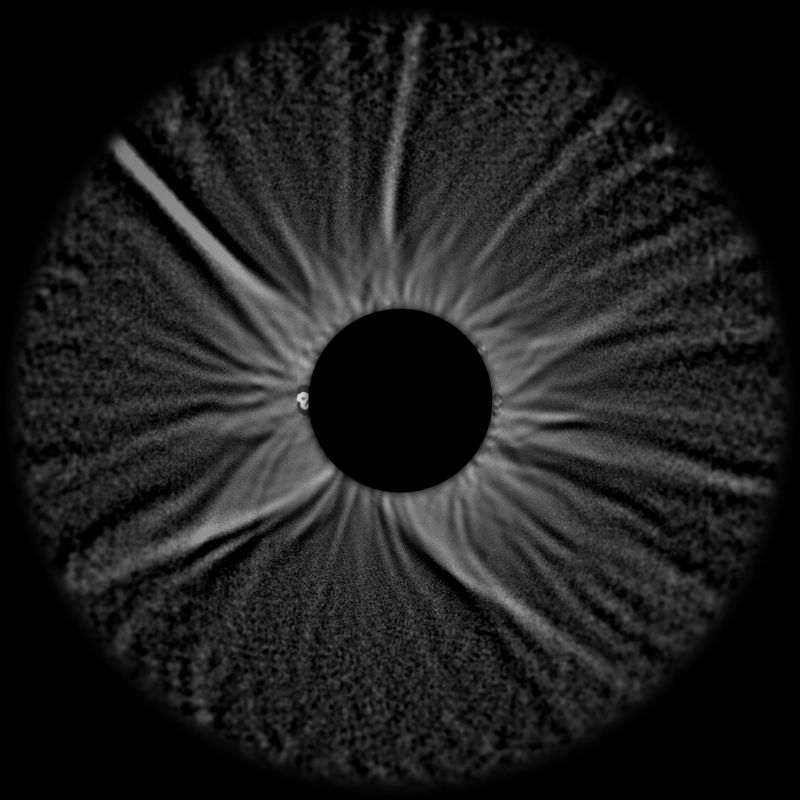 Larson–Sekanina rotational gradient, made in Siril